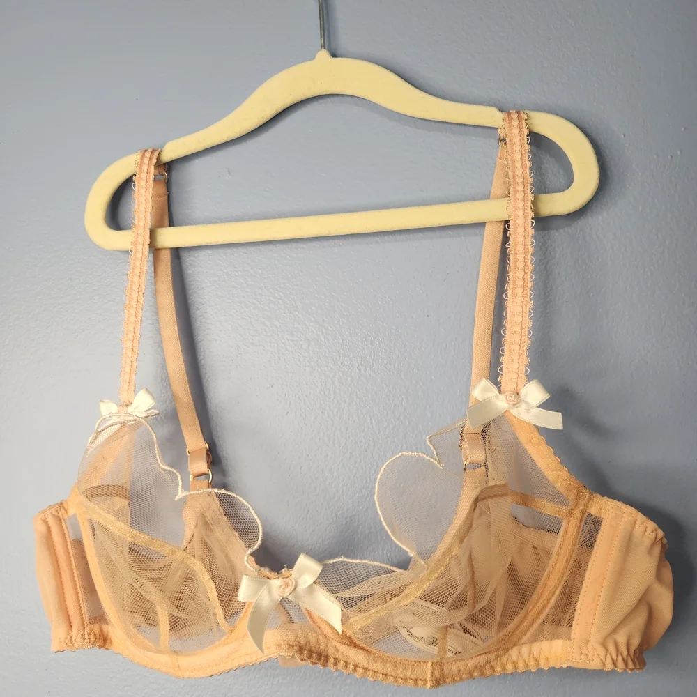 Agent Provocateur Lorna 3-piece Set in Sand - Picture 2 of 9
